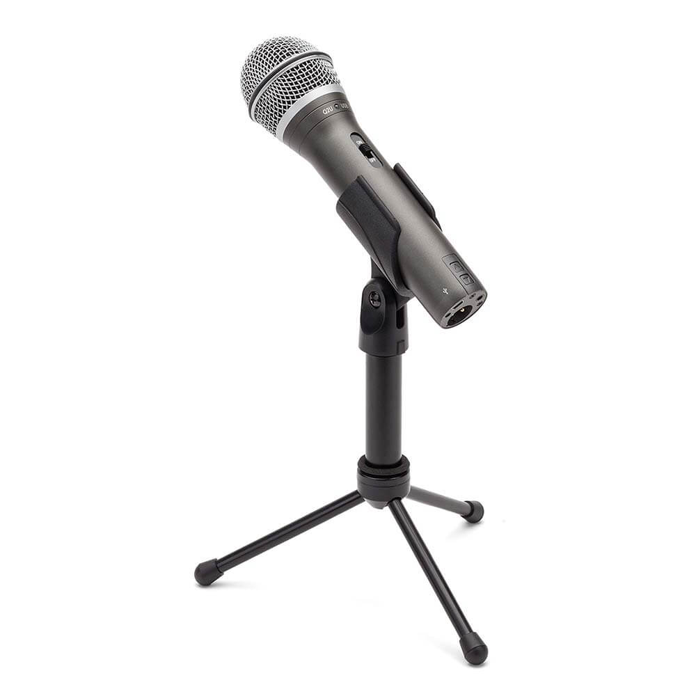 Samson Q2U podcasting microphone