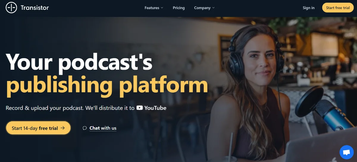 Transistor podcasting platform